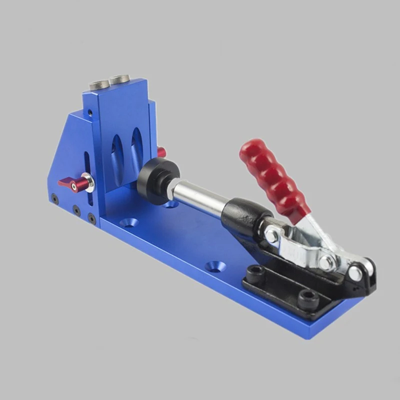 2018 Woodworking Guide Carpenter Kit System Inclined Hole Drill Tools Clamp Base Drill Bit Kit System