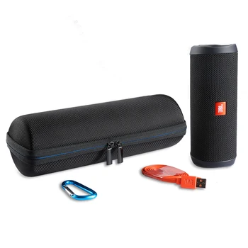 

Wireless Bluetooth Speakers Travel Carry Cases Pouch For JBL Flip 4 Hard EVA With Belt Shockproof Portable Speaker Outdoor Bag