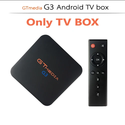 GT медиа G3 ТВ BOX Android 7.1.2 OS Смарт ТВ контейнер под элемент питания 2 Гб оперативной памяти, 16 Гб встроенной памяти, процессор Amlogic S905X 4 ядра 2,4 ГГц Wi Fi Декодер каналов кабельного телевидения компьютерной приставки к телевизору 1 ГБ 8 ГБ pk X96 мини ES - Цвет: ONLY G3