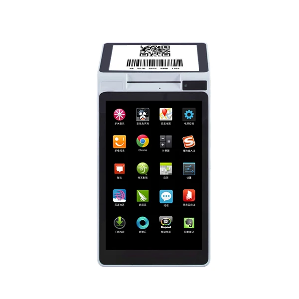 Android 5 1 Поддержка 3G wifi bluetooth POS терминал с NFC и RFID считыватель 58 мм встроенный