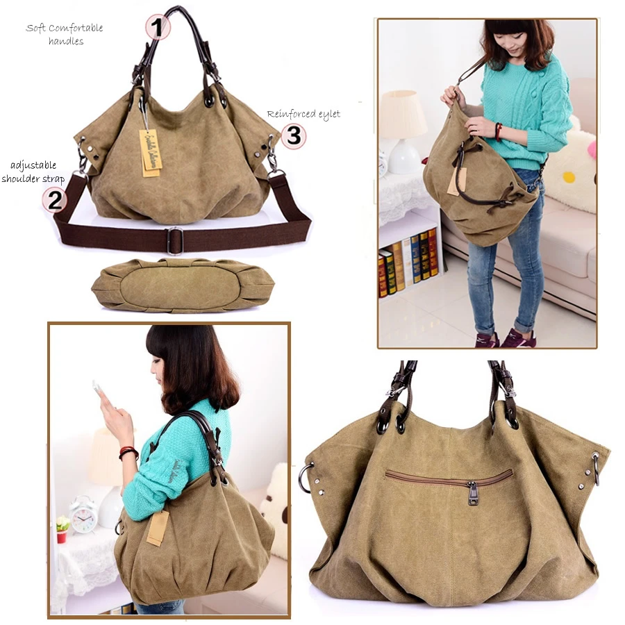 Journey Collection Canvas Handbag In 8 Colors (4)