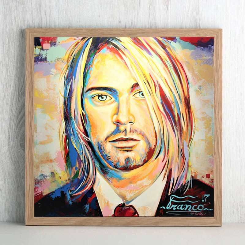 Nirvana Kurt Cobain poster wall decoration photo print 24x24/" inches