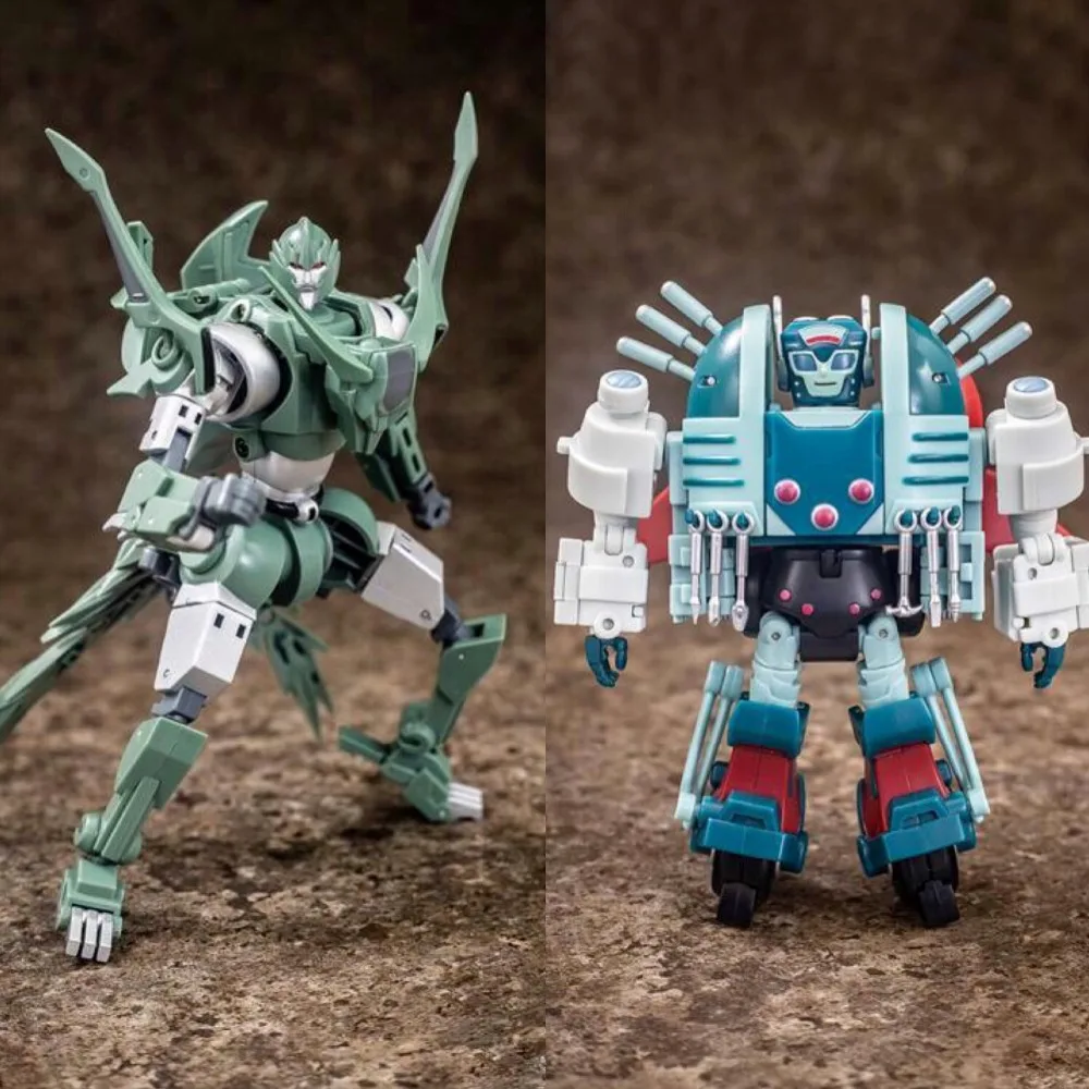 

[Show.Z Store] Mastermind Creations MMC R-38 R38 Foxwire & Ni Agent 113 Set of 2 Transformation Action Figure