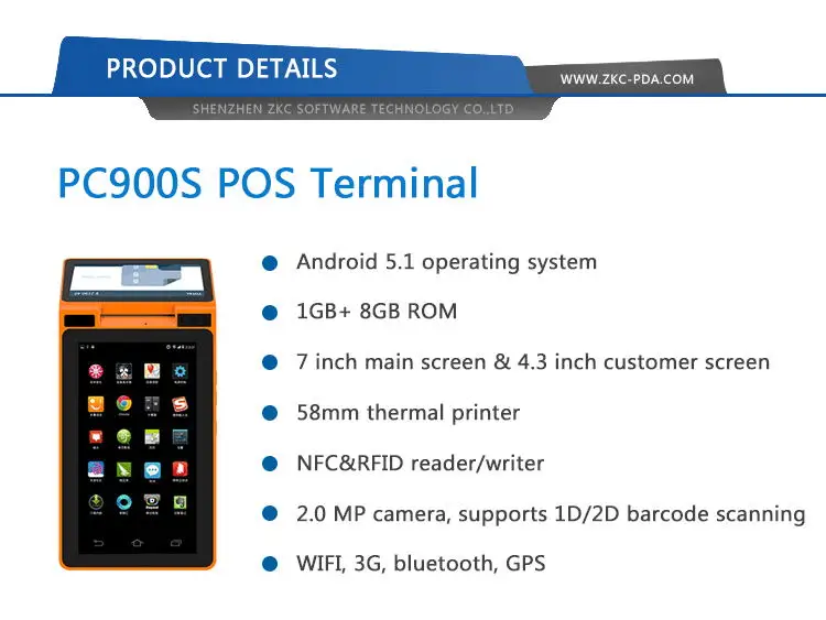 ZKC900 POS terminal