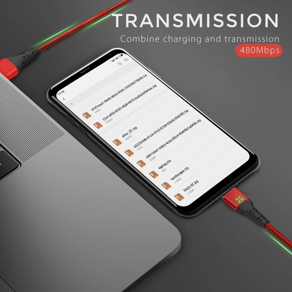 ANBES USB مغناطيسي صغير كابل يو إس بي نوع C المغناطيس شاحن شحن سلك USB C كابل ل فون سامسونج Xiaomi الهاتف المحمول الكابلات