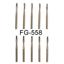 10 шт./упак. стоматологический Вольфрам Сталь твердосплавные боры трещины сверло для высокое Скорость наконечник 1,6 мм хирургические инструменты лаборатории Длина 19 мм