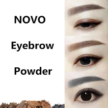 Eye Makeup Eyebrow Powder Easy to Wear Waterproof Black Brown Eyebrow Powder Makeup Quick Brow