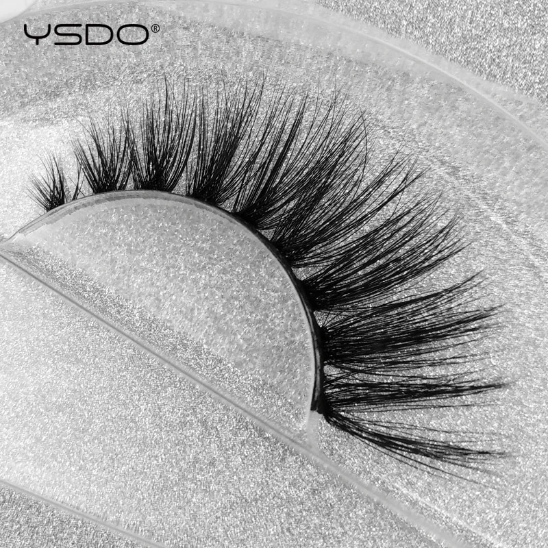 YSDO 1 пара 3D норковые ресницы крылатые натуральные ресницы для волос накладные ресницы мягкие толстые накладные ресницы