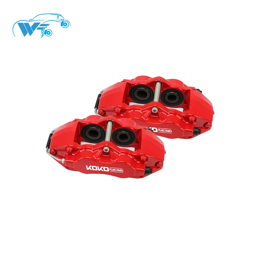 KOKO RACING Популярные Красный цвет тормозной суппорт подходит для 17 ''колеса 330 мм* 28 Серебряный тормозной ротор