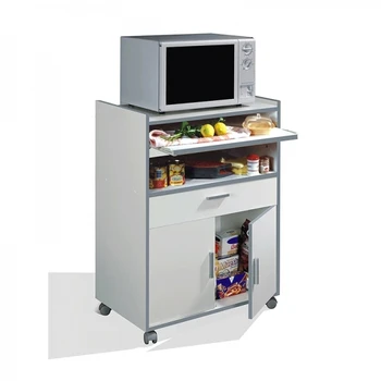 

HABITDESIGN Almacenaje Mueble para microondas kawai