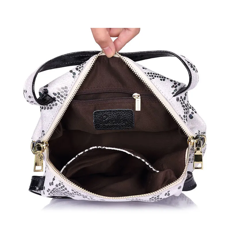 REALER бренд приход женщин серпантин сумки неподдельной кожи дамы сумка женская мода небольшие сумки небольшой hobos мешок