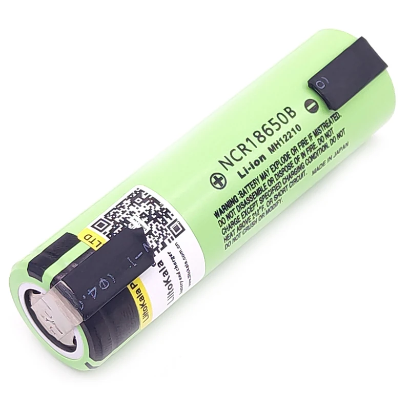 Liitokala новая Оригинальная NCR18650B 3,7 V 18650 3400mAh 18650 перезаряжаемая литиевая батарея+ никелевая деталь DIY