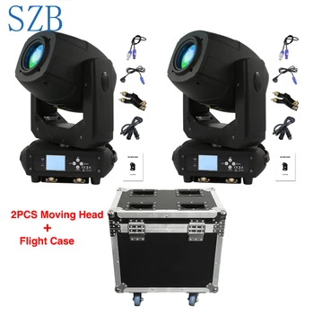 

230W LED Moving Head Light Spot Zoom Lyre Rotation 6+5 Two Effect Prism with Flight Case for DJ Nightclub Party/SZB-MH230A