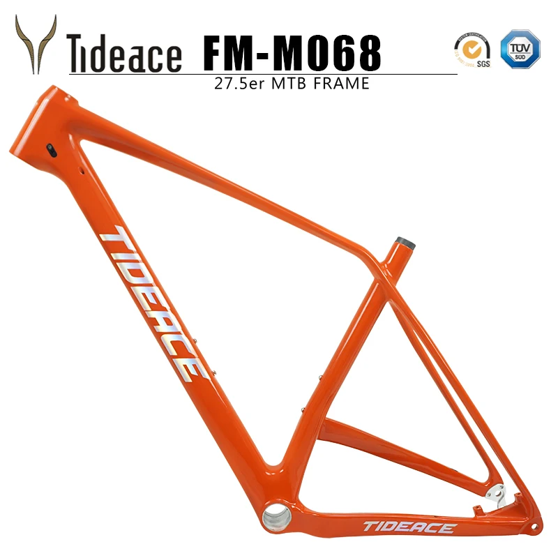 Tideace hardtail 27.5er полностью карбоновая рама для горного велосипеда 27 5 plus из