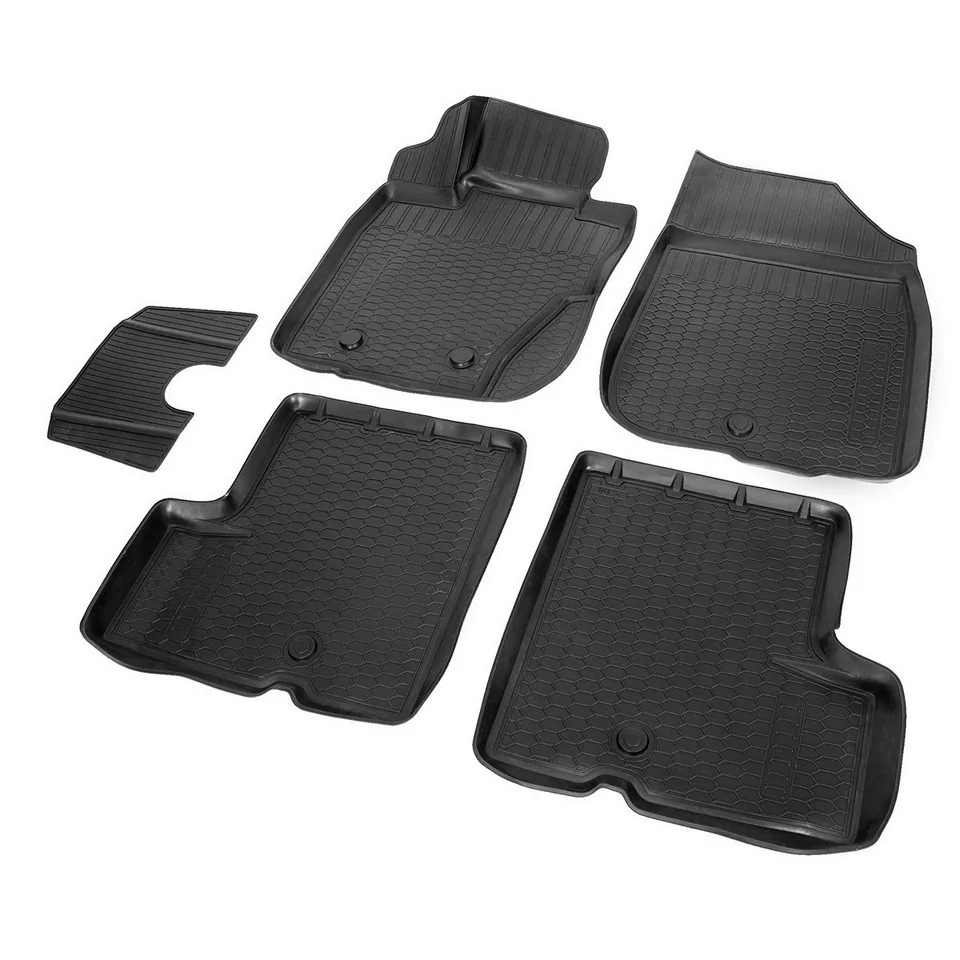3D коврики в салон для Renault Duster 4WD 2010-2014 5 шт./компл. (Rival 14701005) | Автомобили и мотоциклы