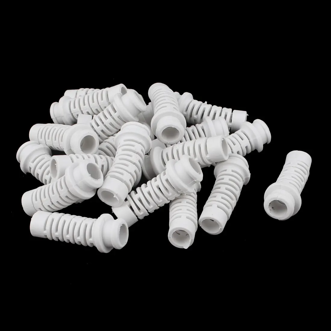 UXCELL 20Pcs 33X9.5X6.5Mm Rubber Strain Relief Cord Boot Protector