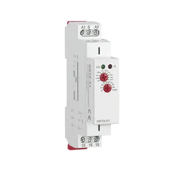 

Single Function Din Rail Time Relay 16A Industrial Control Auto Timer Relays Time Delay GRT8-A1/B1