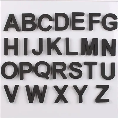 Разноцветные английские буквы с цифрами EVA Алфавит магнитная наклейка на холодильник белая Классная доска гаджет раннее образование - Цвет: style 4