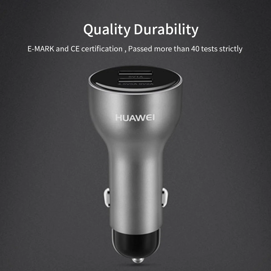 1Huawei P20 Pro Lite Super Car Charger 100% Original 5V4.5A 5A USB Type C Cable Duable USB Port P10 P9 Plus Lite Mate 10 9 Pro