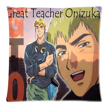

Great Teacher Onizuka Print Pillow Case DIY Pillow Cover Decorative Pillowcase For Sofa Chair Cushion Cover 45x45cm Home Decor