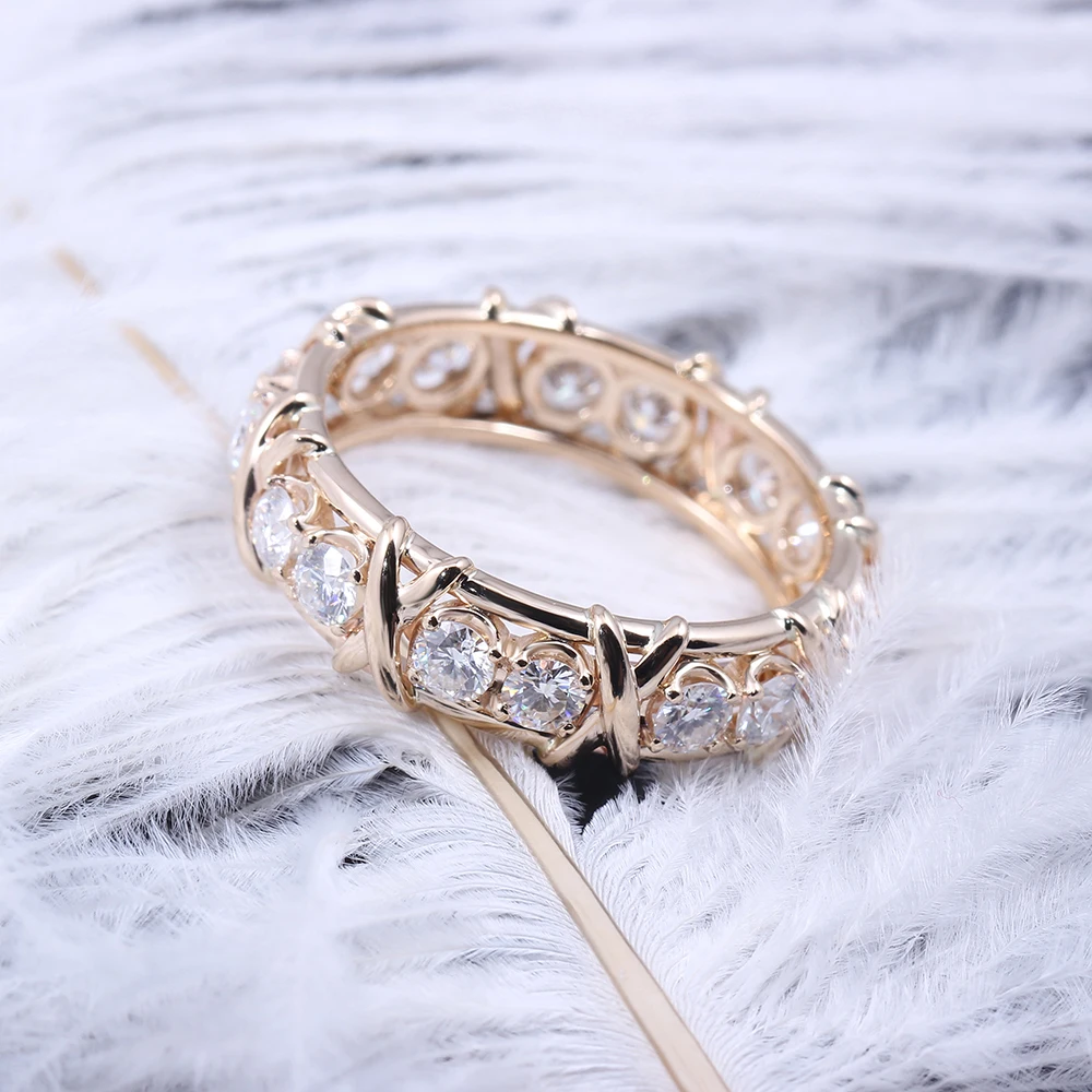 tiffiny diamond ring moissanite engagement ring (9)