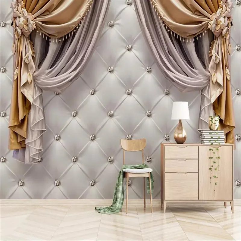 3d stereo European curtain TV background wall professional production murals wholesale wallpaper mural poster photo wall 3d stereo European curtain TV background wall professional production murals wholesale wallpaper mural poster photo wall