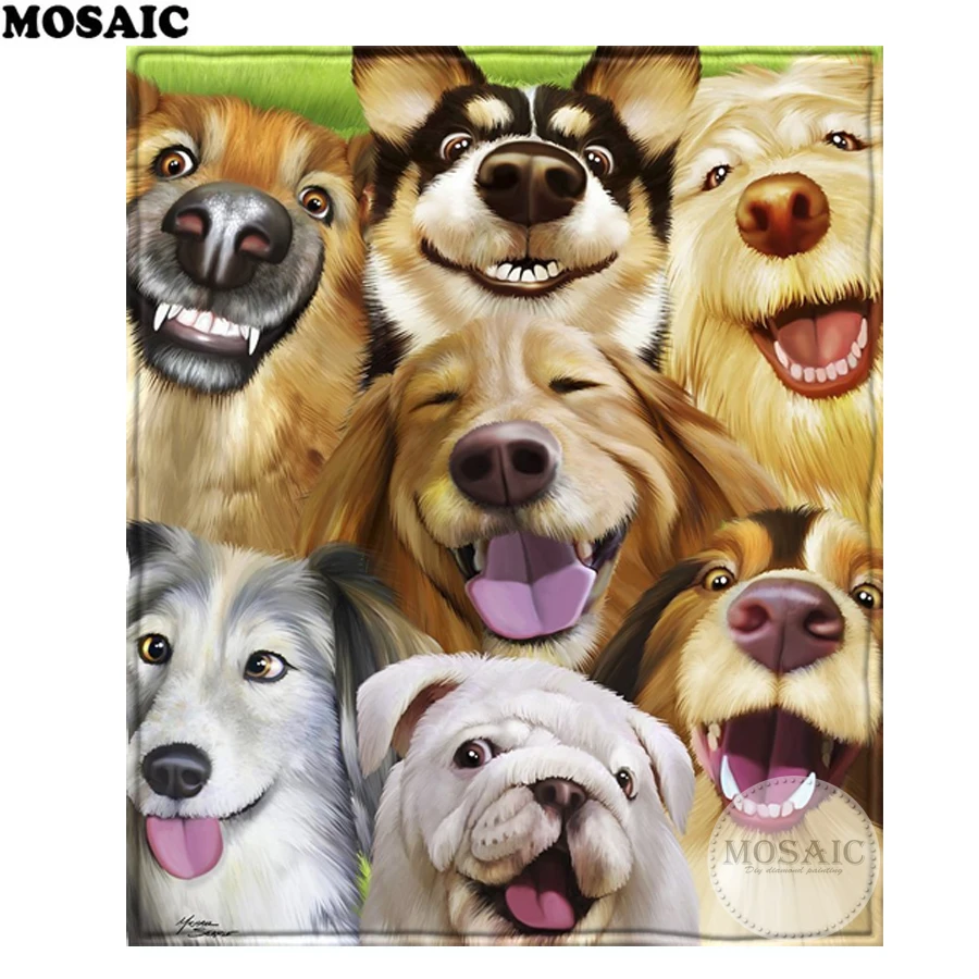 

DIY 5D Diamond Painting dog,Animal,Diamond Embroidery,Cross Stitch,3D,Diamond Mosaic,Needlework,Crafts,Christmas,Gift A125