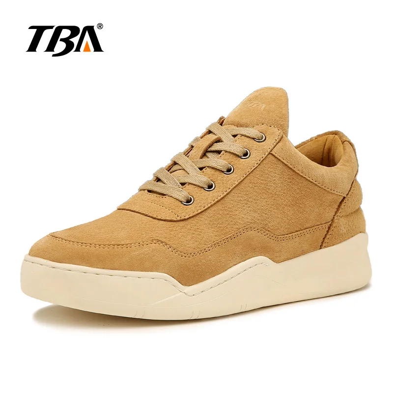 

TBA 3807 Men's Casual Shoes Camel Sandy Gray fashion leather outdoor shoes size 38-44