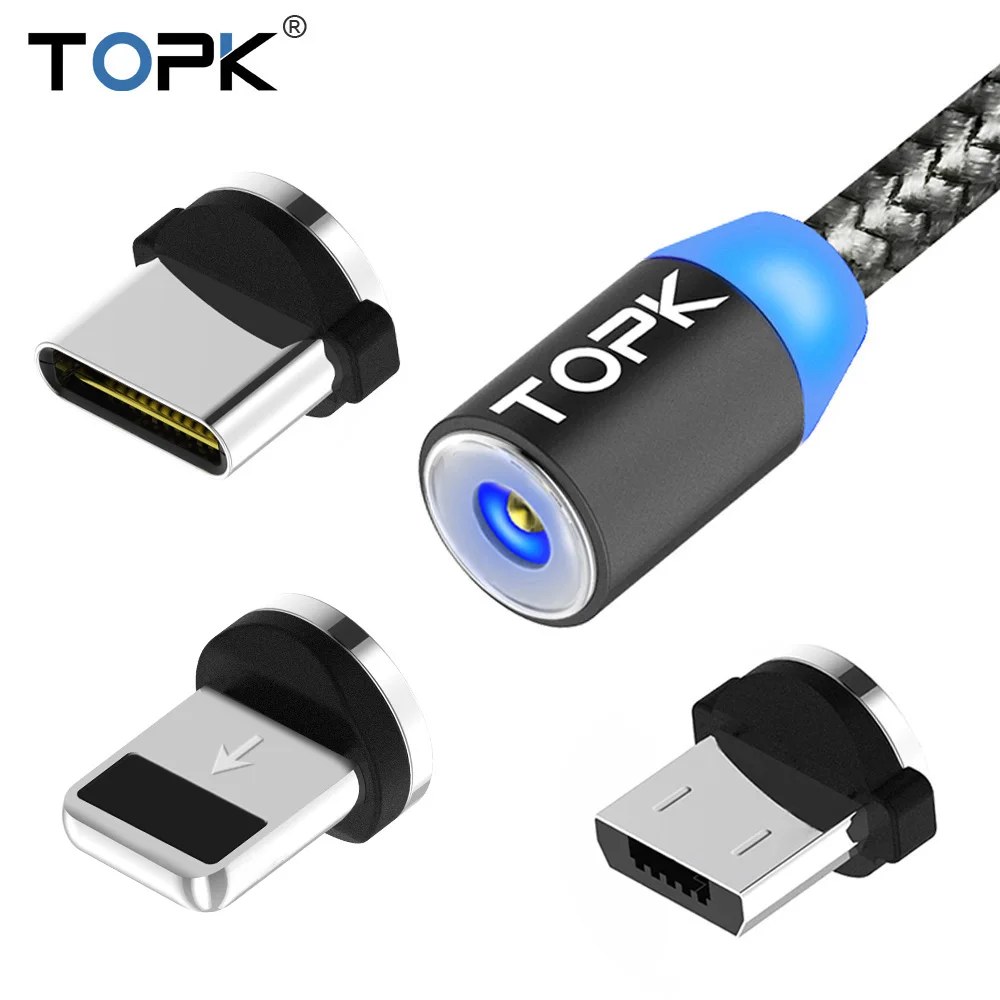 магнитный usb кабель topk отзывы