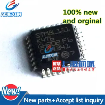 

10Pcs 100% New and original STM8L151K4T6 QFP32 8-bit ultralow power MCU, up to 32 KB Flash, 1 KB Data EEPROM RTC, LCD in stock