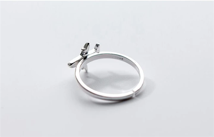 925 пробы, серебряное кольцо на палец с самолетом для женщин, кольца с самолетом, ювелирные изделия из стерлингового серебра, Регулируемый подарок
