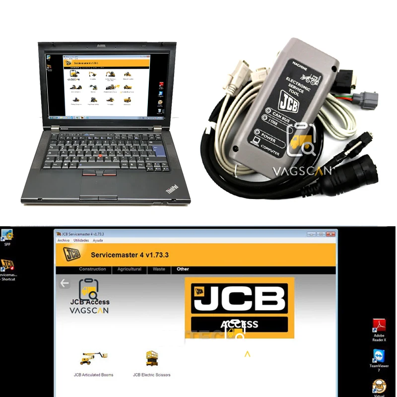 Строительный диагностический инструмент для экскаватора JCB электронный