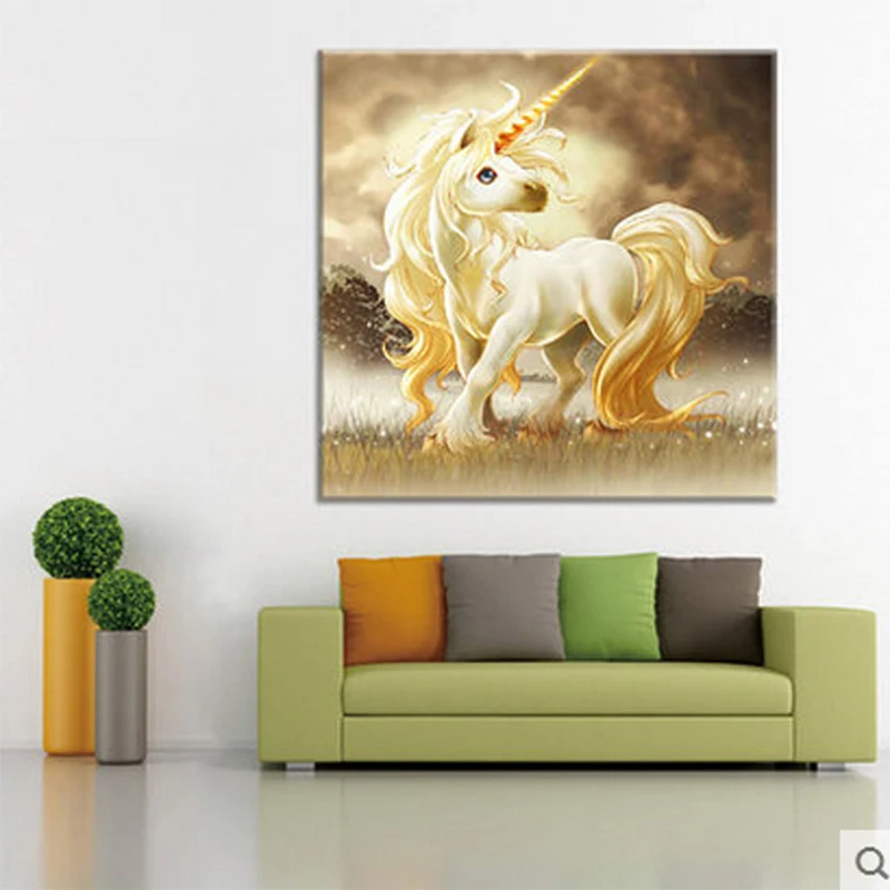 5D DIY Full Special Diamond Painting Unicorn Cross Stitch 3D Handmade Gift Embroidery Mosaic Rhinestones Home Decor | Дом и сад