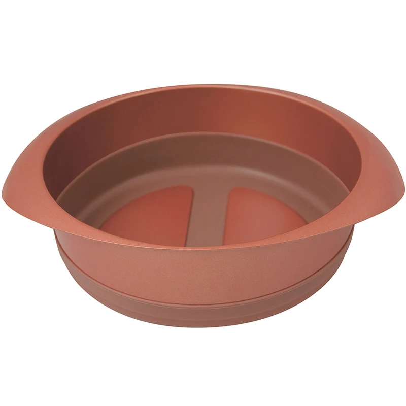 Форма для запекания Rondell Karamelle 18cm RDF-449 (Углеродистая сталь и силикон, антипригарное покрытие, диаметр 18 см, подходит для посудомоечной машины)