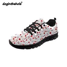 Doginthehole сердце узор Женская прогулочная спортивная обувь для женщин Спортивная дышащая Летняя Сетка zapatillas mujer Deportiva