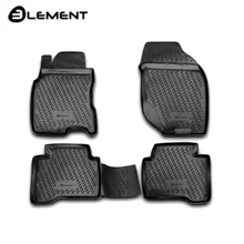 Для Nissan X-Trail T30 2001-2007 Коврики в салон 4 шт./компл. полиуретан Element CARNIS00033