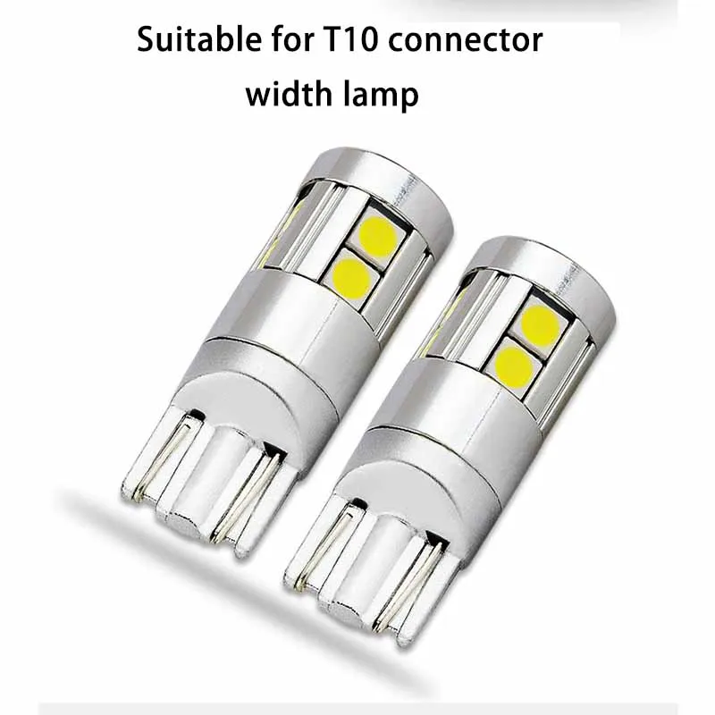 LOT 5W W2.1x9.5d 194 168 T10 4014-SMD Car Auto Led Light Bulbs For Parking Width License Plate Dome Tail Running Lights Lamp | Автомобили