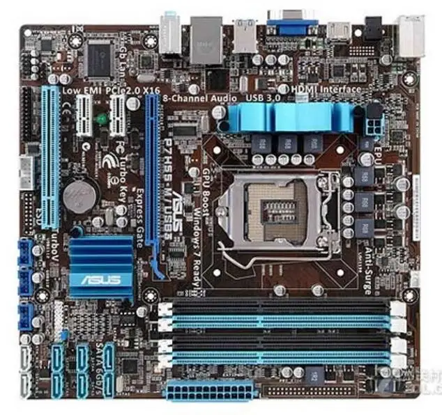 Материнская плата для Asus LGA 1156 H55 i3 i5 i7 DDR3 uATX оригинал | Компьютеры и офис