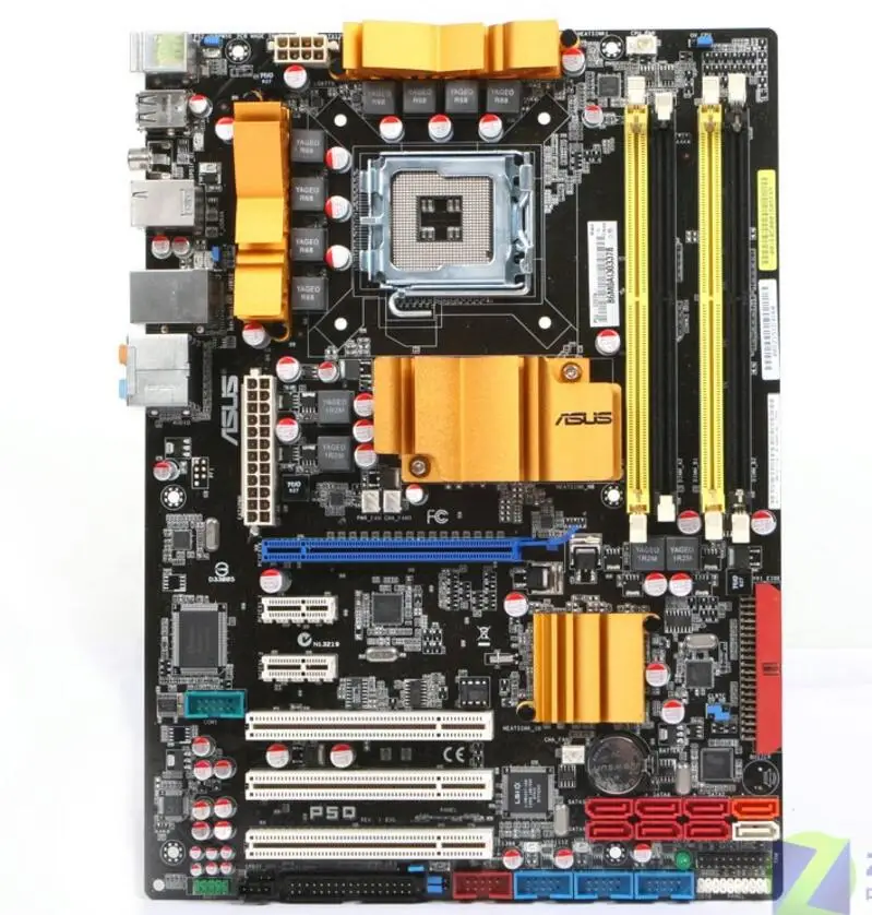 

For ASUS P5Q Desktop Motherboard P45 Socket LGA 775 DDR2 Used Mainboard