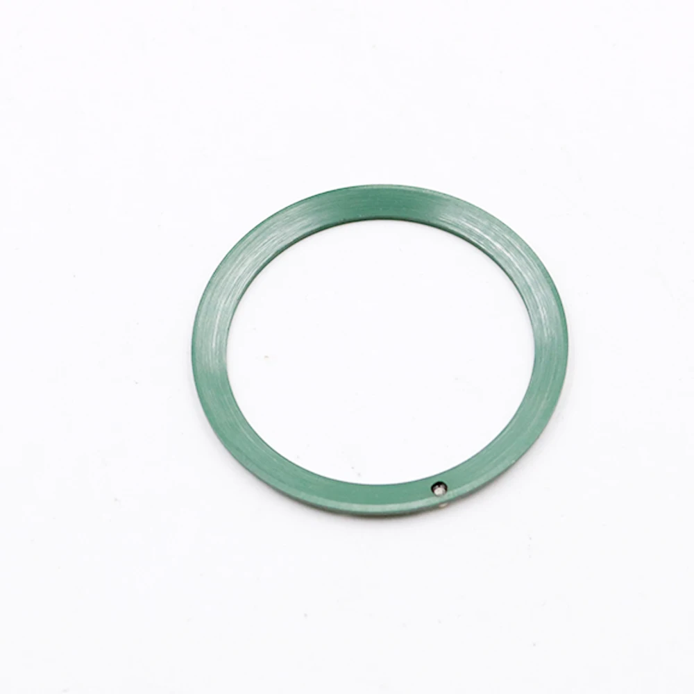 CARLYWET Wholesale Replacement Green With White Writings Ceramic Bezel 38mm Insert made for Submariner GMT 40mm 116610 LN