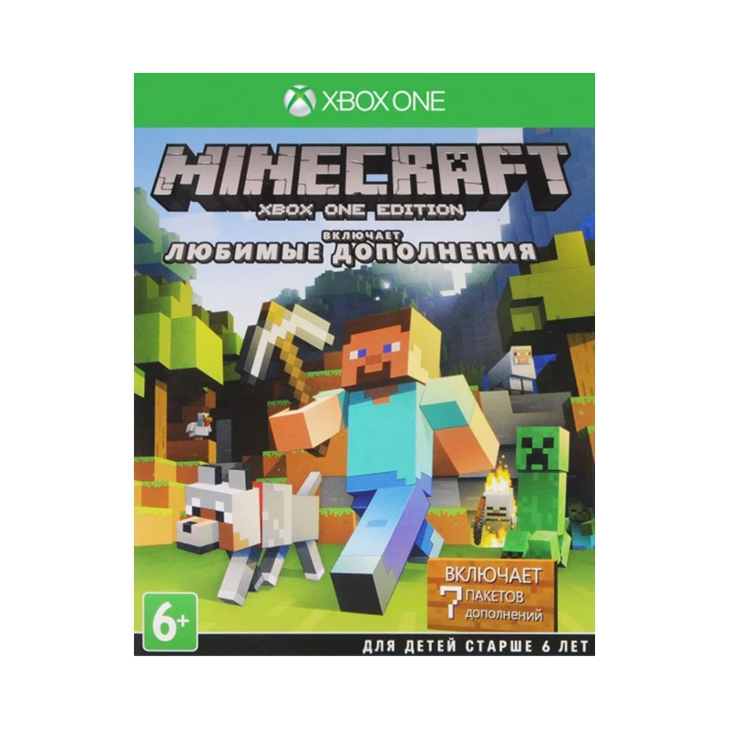 Игра для Xbox One Minecraft русский Blu ray Favorites Pack|Игры консолей| |