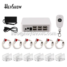 6 8 10 портов мобильный телефон безопасности дисплей стенд дистанционное управление планшет защита от взлома iphone противоугонная система Ipad зарядная коробка