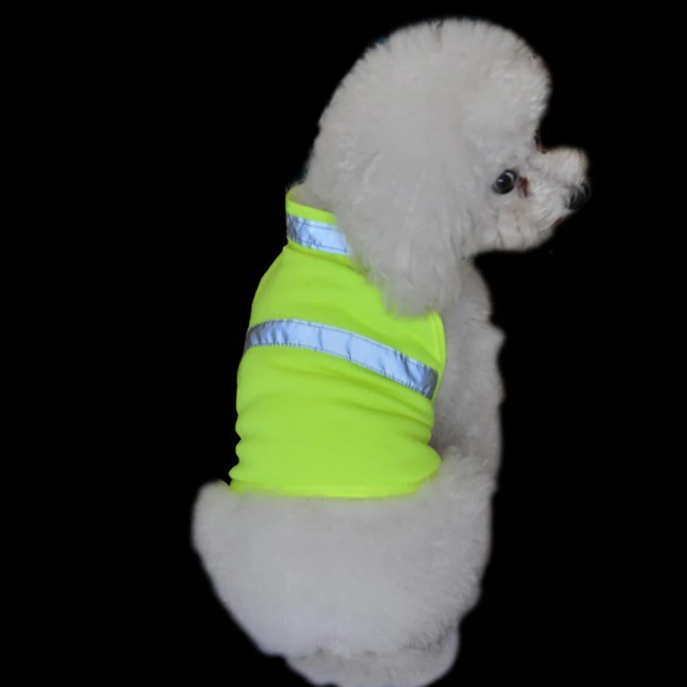 TINGHAO Adjustable Pet Reflective Vest Dog Hunting Safety Jacket High
