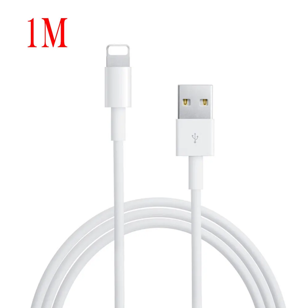 

1m E75 Chip Top Quality 8pin Data USB charger sync Cable For iPhone 5 5S 6 6s 7 plus ipad air mini ios 9