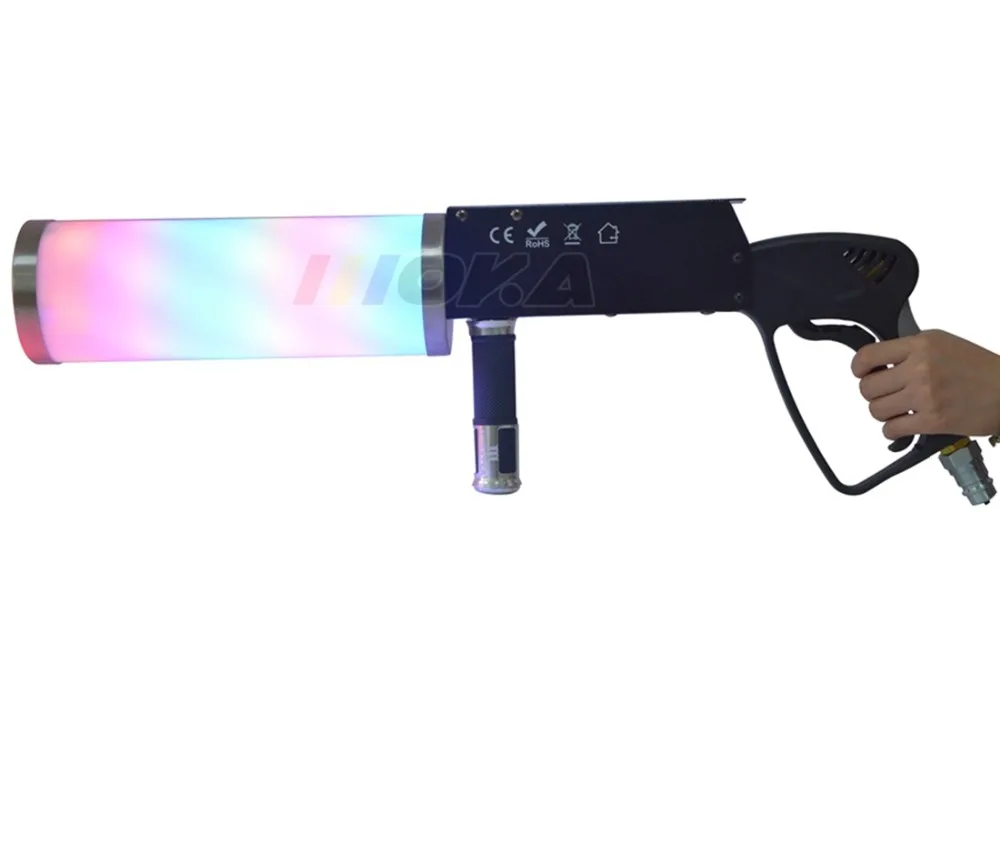 Co2 струйный аппарат светодиодный криопистолет RGB пистолет для DJ клубной