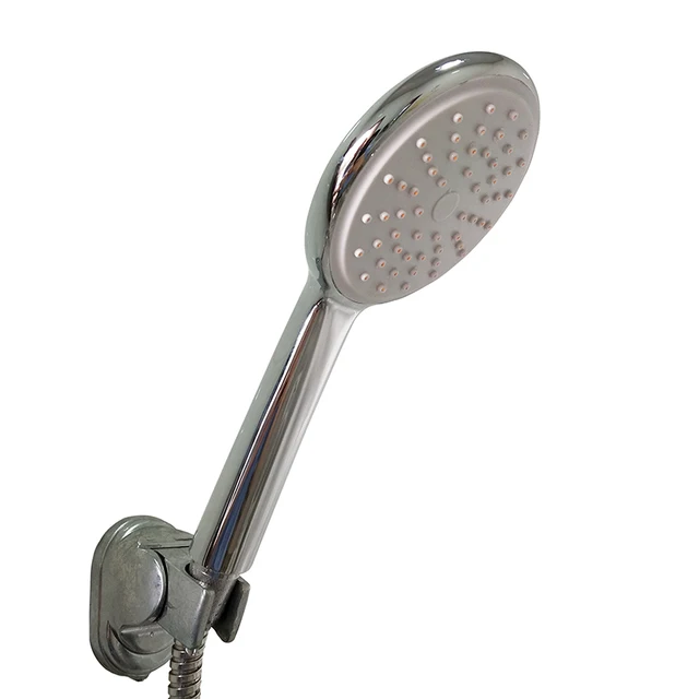 ABS plastic Bathroom shower head big panel round Chrome rain head Water