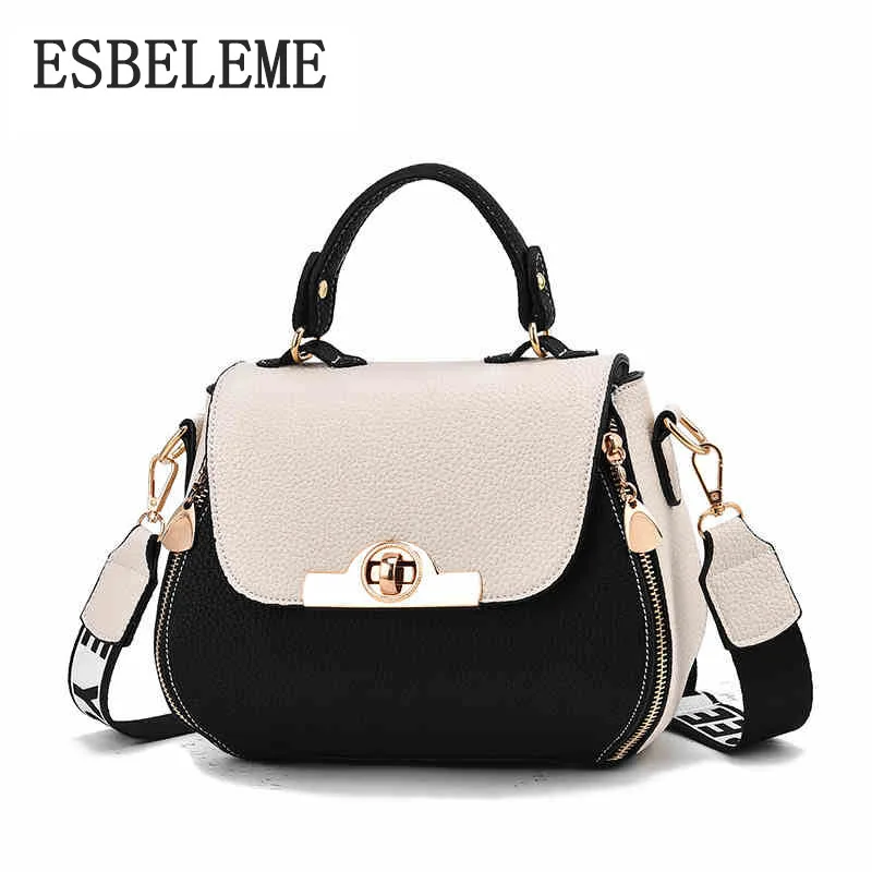 

2019 New Arrival Women Faux Leather Shoulder Bag Female Handbags Girls Ladies Patchwork Small Messenger Crossbody Bags YG357