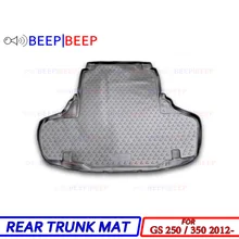 Для Lexus GS 250/350 2012-Автомобильный багажник лайнер загрузки грузовой коврик лоток пол ковер загрузки задний коврик автомобиля Стайлинг украшения