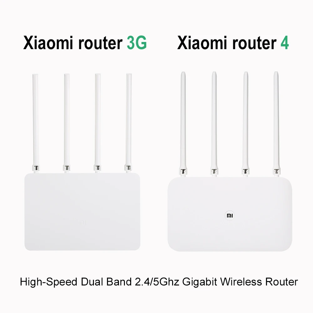 Xiaomi mi WiFi Router inalámbrico 3G/4 867 Mbps WiFi repetidor de 4 1167 Mbps 2,4G/5 GHz Dual 128 MB banda Flash ROM Control de APP - 2