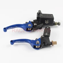 RACING PART QX Logo CNC folding brake lever clutch Lever with front pump FOR Most CRF KLX YZF RMZ Motorcycle Dirt Pit Bike. RACING PART QX Logo CNC folding brake lever clutch Lever with front pump FOR Most CRF KLX YZF RMZ Motorcycle Dirt Pit Bike.